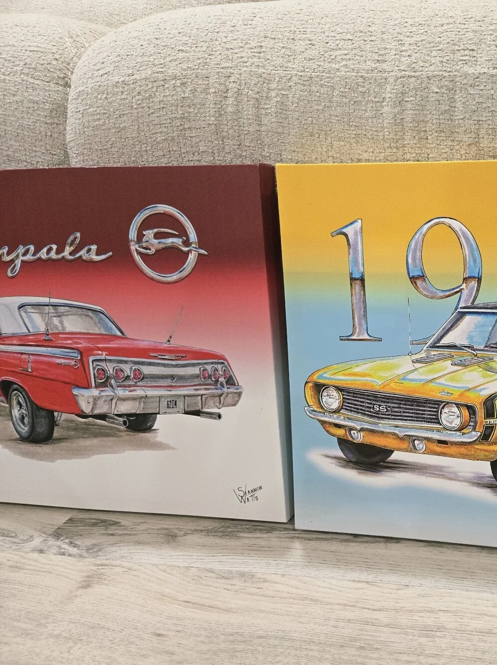Cars Picture Frames Kids Room